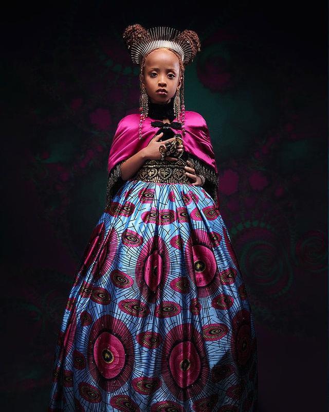 一群非洲女孩的迪士尼写真,她们重新定义传统公主的形象