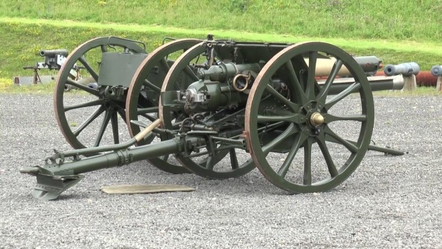 第一次世界大战最凶悍的武器之一:英制18磅野战炮|野战炮|一战|火炮