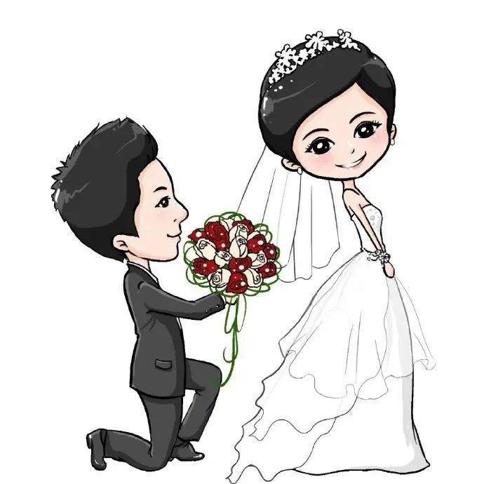 結婚文案文字朋友圈九宮格配圖