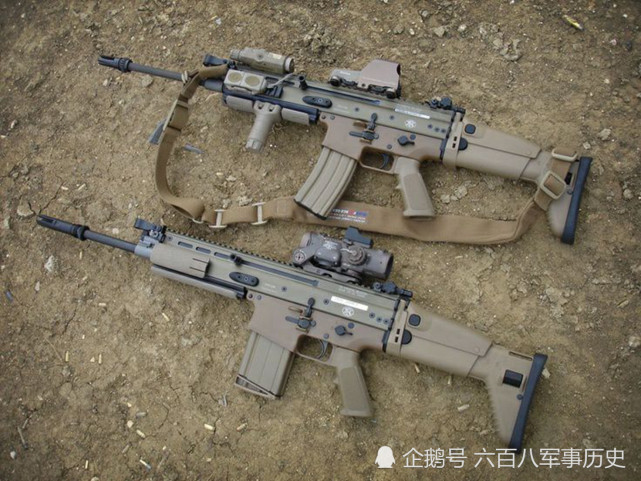 轻武器欣赏系列,被称为特种部队战斗突击步枪,这是scar的专场