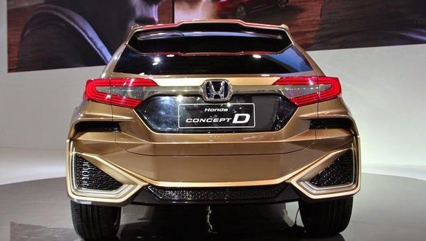 本田再亮全新suv溜背车身熏黑轮毂隐藏门把真帅气