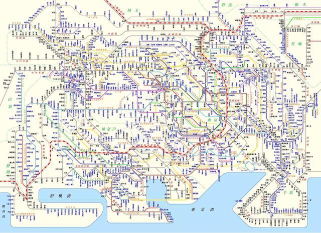 東京地鐵東京首都圈的主要旅客運輸方式是軌道交通.