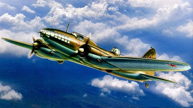 红色空军的重锤,苏联二战中的远程主力双发轰炸机,伊尔-4轰炸机