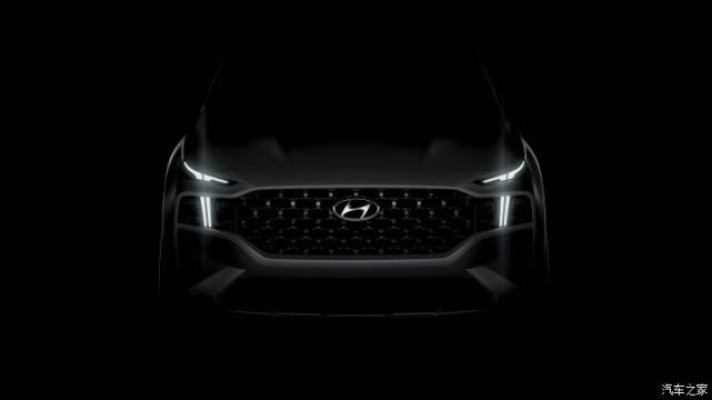 9月欧洲发布 现代新款胜达预告图曝光