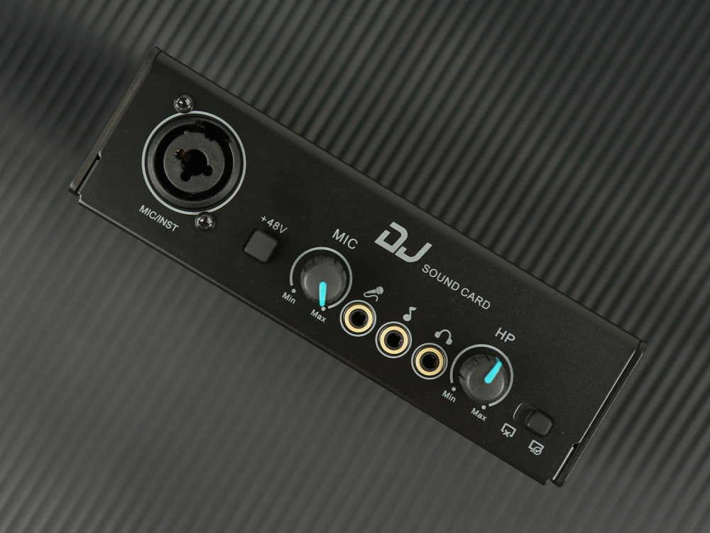 森然dj声卡套装体验:小白用户的直播唱k录音绝配_腾讯新闻