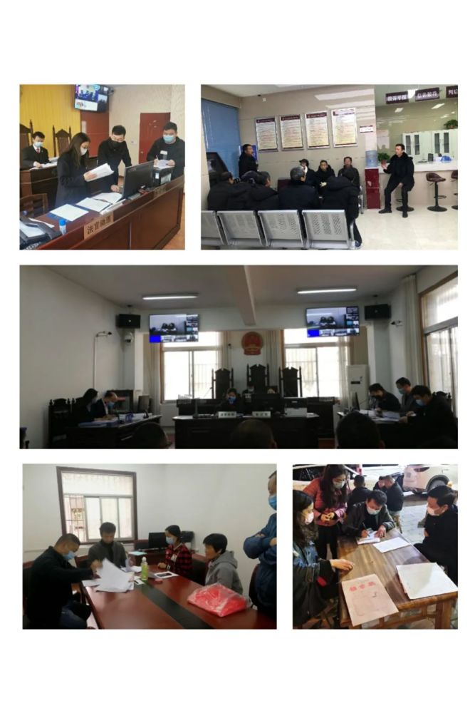 县法院立案庭巾帼花开处处香