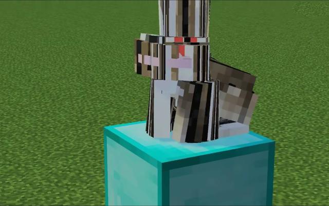 我的世界999只生物在一个方块会怎样小黑像伞鸡化身陀螺