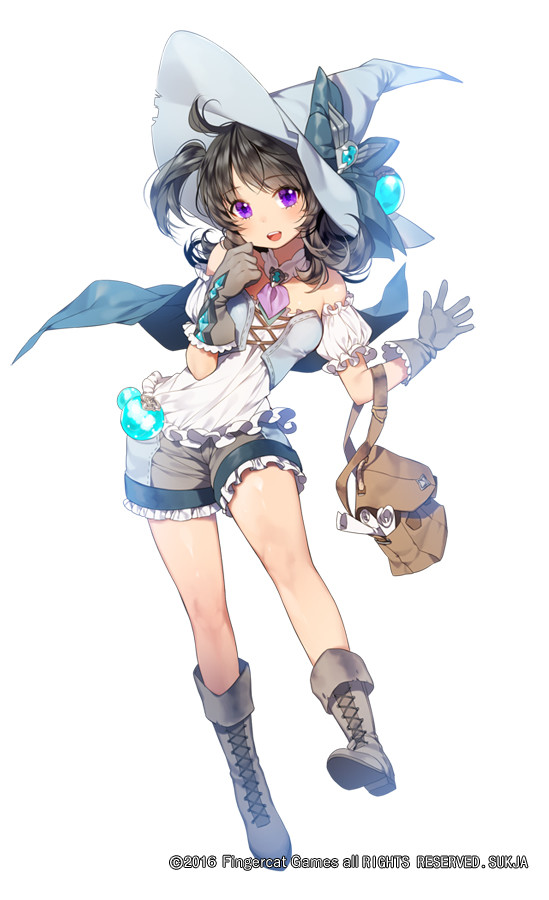 一组非常好看的少女插画美图分享!画师:sukja