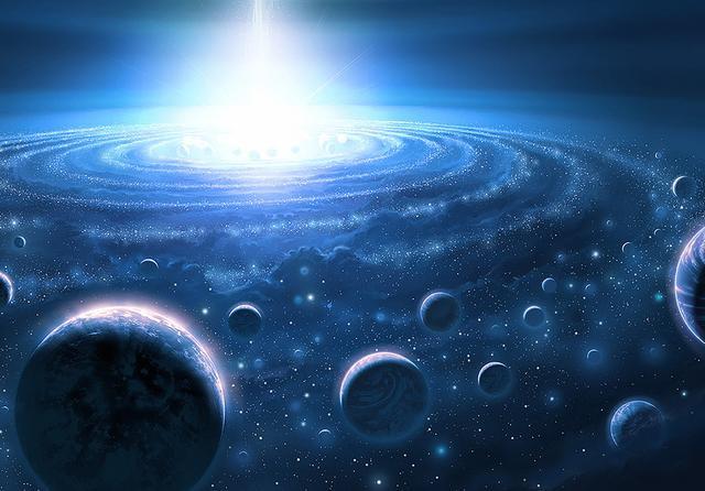 宇宙中所有星球都漂浮在空中,到底是什么力量在支撑着它们?