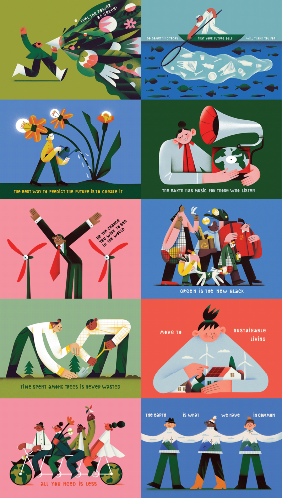 插画色彩决定情绪