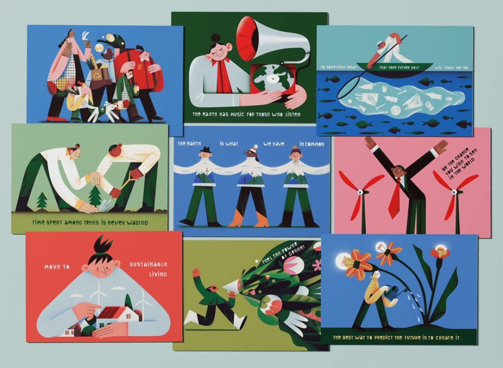 插画色彩决定情绪