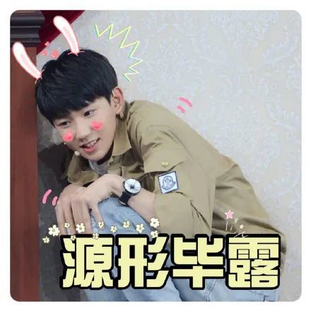 搞笑tfboys 表情包,原來如此