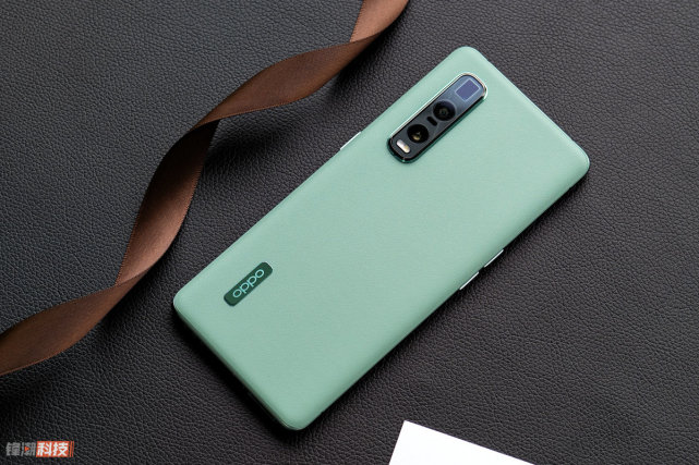 oppofindx2pro竹青图赏淡绿色素皮清新淡雅