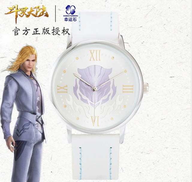 唐三款的手边以深色为主,黑色的表带,蓝色表盘,整体感觉让人觉得很