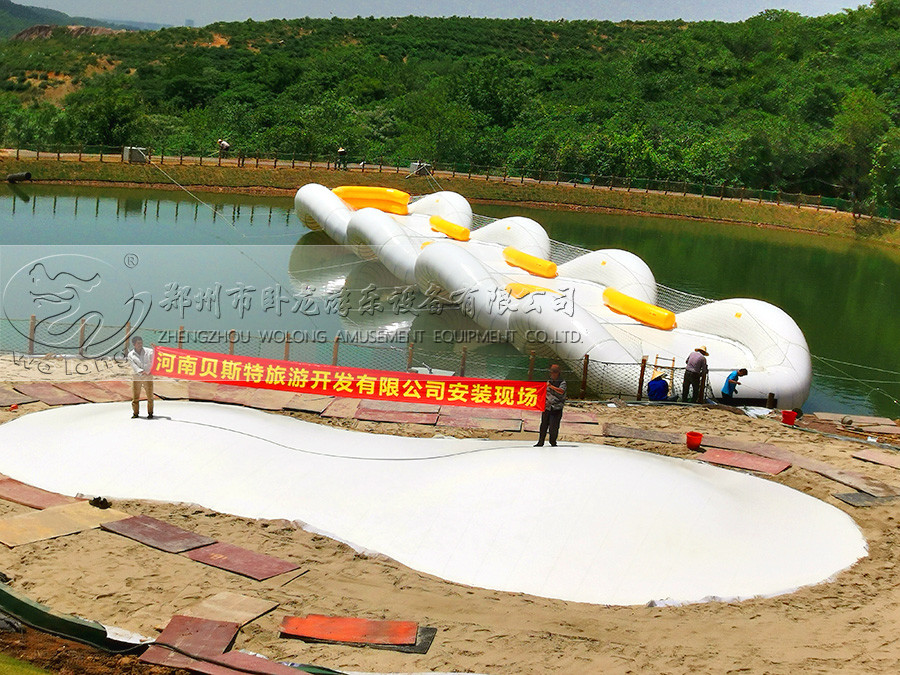 抖音上很火的这座具有蹦床功能的桥 这几个地方已经有了_腾讯新闻