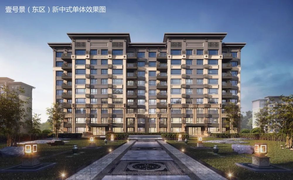 壹号景东区星级配套高尚社区四期新中式国风华宅荣耀登场