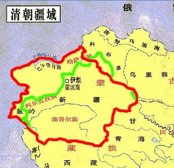 乾隆时期新疆的治所在伊犁,为什么设立新疆省时省会设在乌鲁木齐_腾讯