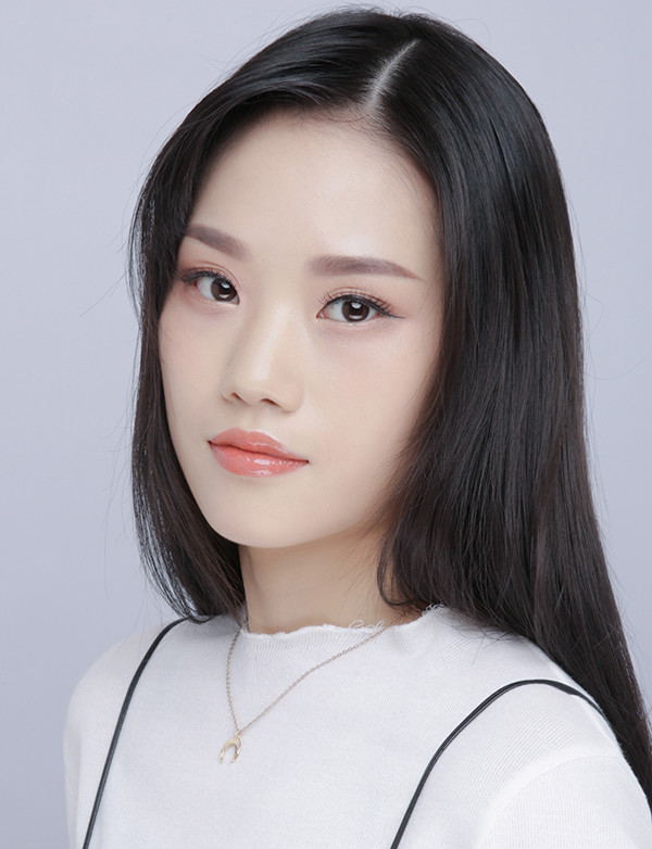 无辜感一字眉,可爱软妹就是你