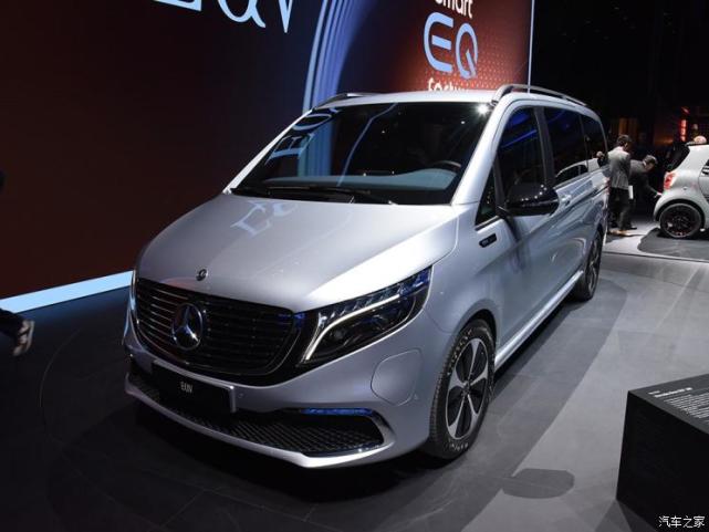续航里程可达418km 奔驰EQV欧洲开售
