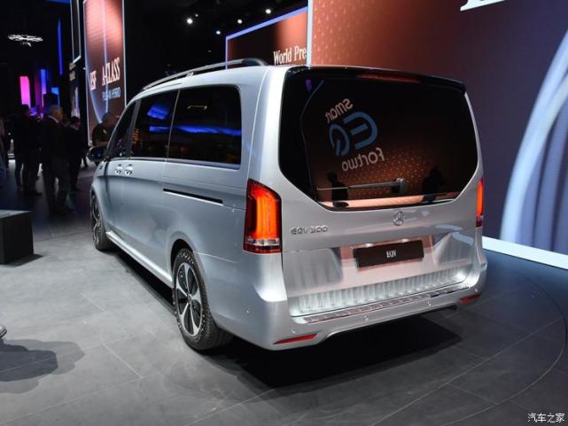 续航里程可达418km 奔驰EQV欧洲开售