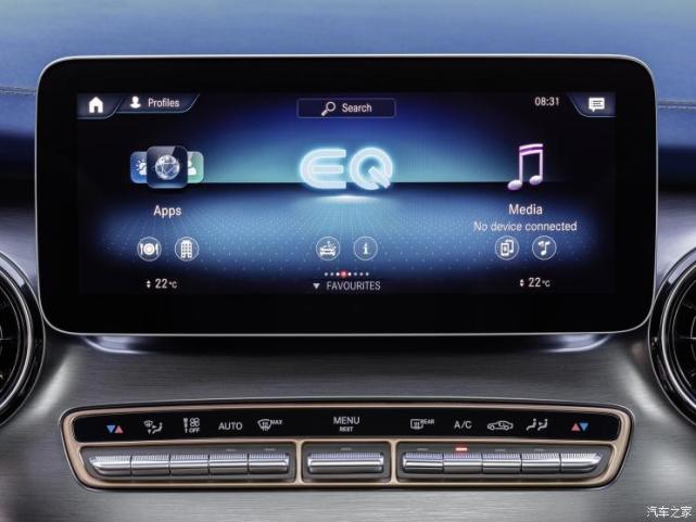 续航里程可达418km 奔驰EQV欧洲开售