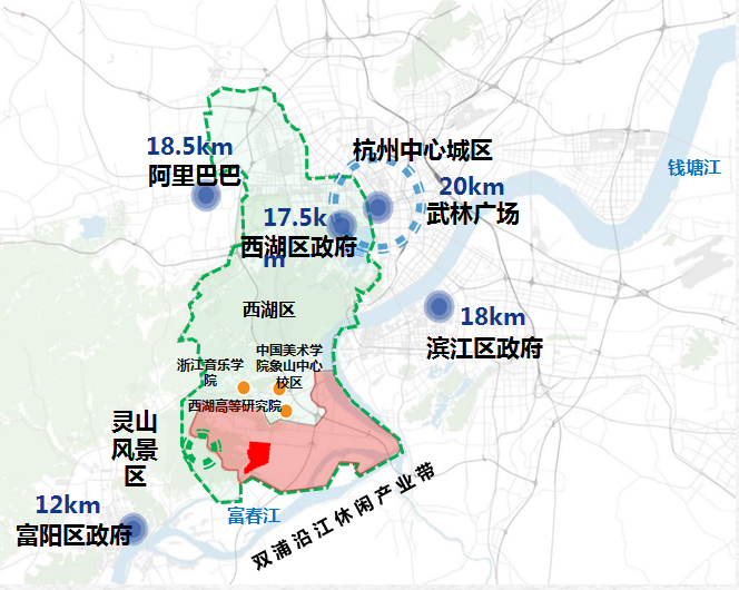 双浦镇,位于西湖区,离杭州市中心也不算远.