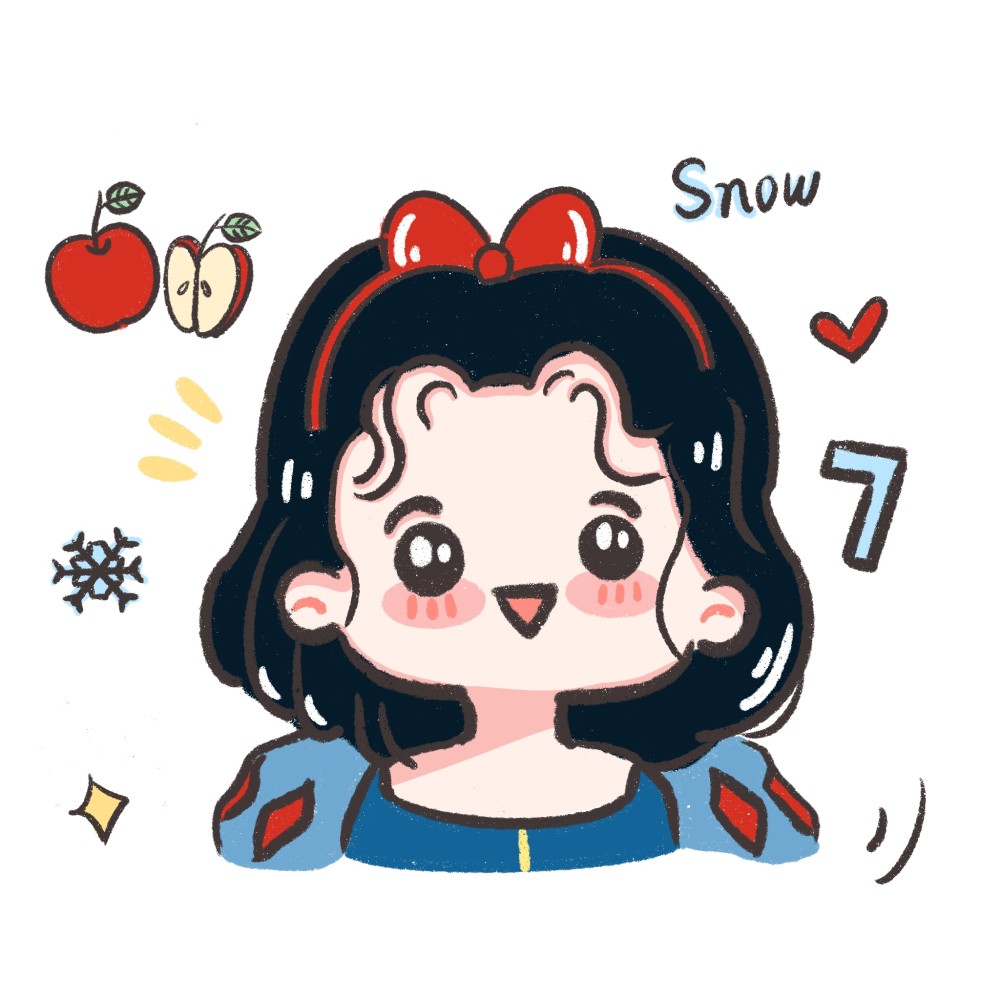 pricreate迪士尼白雪公主q版头像_腾讯新闻