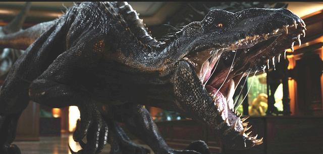 侏罗纪世界两代混种恐龙对比暴虐龙威武狂盗龙狰狞