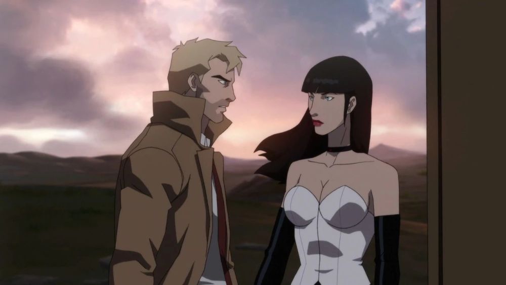 在新52中,渣康和扎塔娜是一对恋人,渣康甚至迷恋她不惜去死的地步.