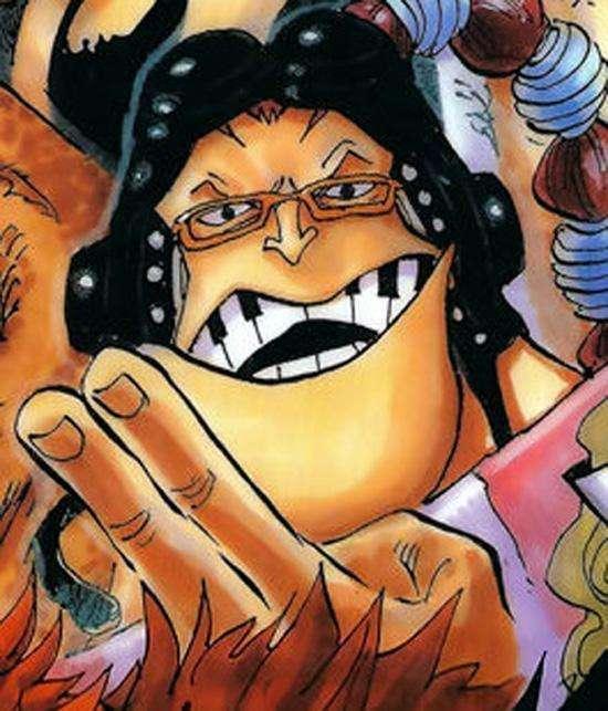 路飞和索隆被同届超新星中人称"海鸣"的斯库拉奇曼·阿普以远程音波