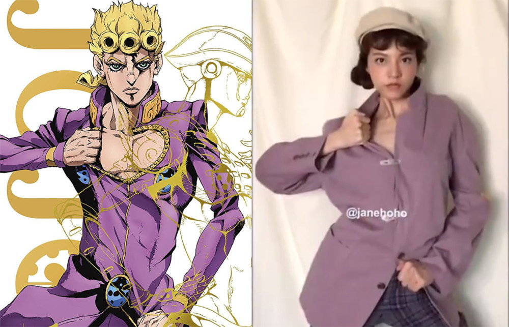 jo厨小姐姐还原jojo立历代jojo全部拿下连伊奇也不放过