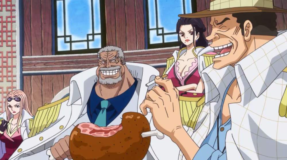 海贼王 海军为何破格提拔藤虎 绿牛 却不用后补大将 腾讯新闻