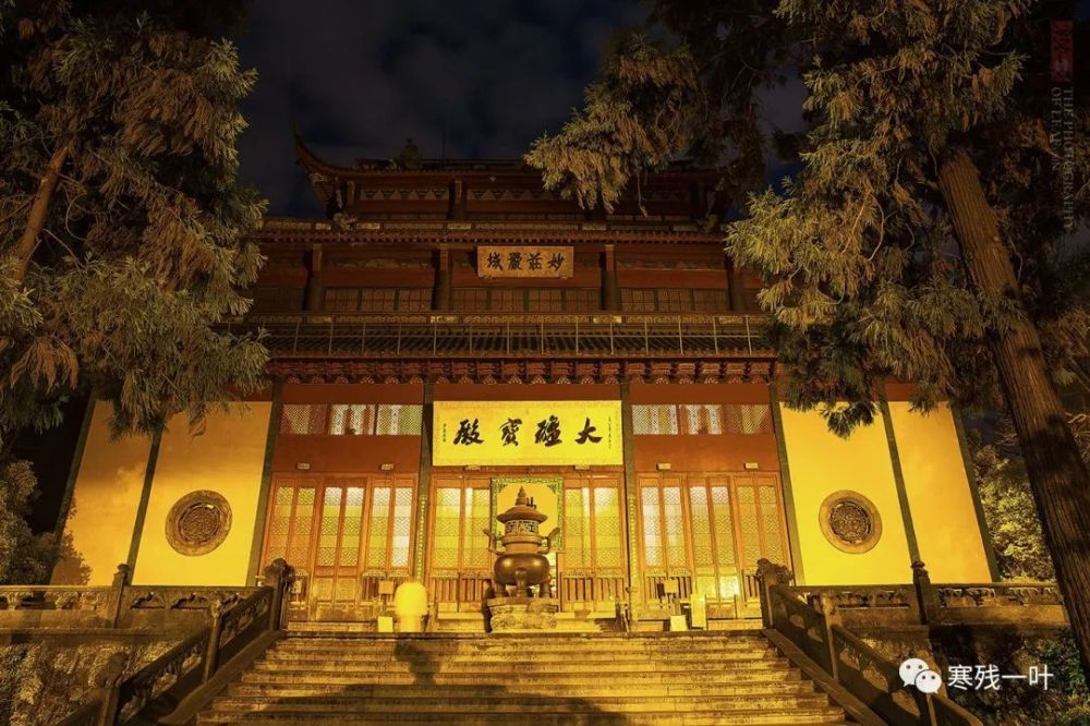 杭州灵隐寺一副挂了1000多年的对联 短短14字 助无数人摆脱苦海 腾讯新闻