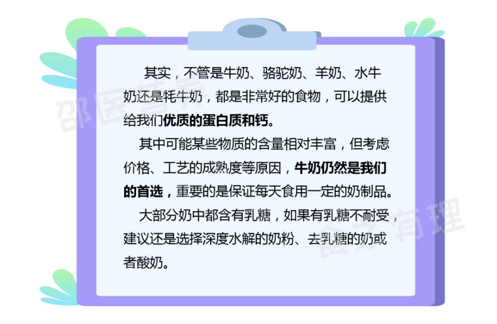 牦牛奶|牛奶、羊奶、水牛奶、骆驼奶……到底哪种更好？