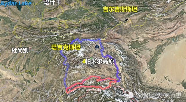 最西端的帕米尔高原,曾经全部是中国的地盘,现在只剩下十分之一