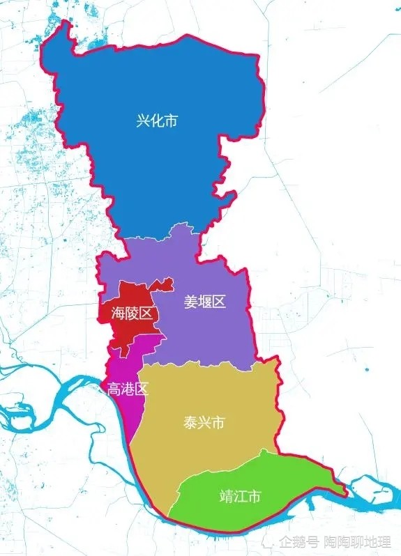 江苏省泰州市3区3市建成区排名最小是兴化市来了解一下