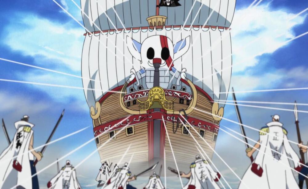 顶上战争之前白胡子一直稳坐世界最强男人的位置,他是继罗杰后海上最