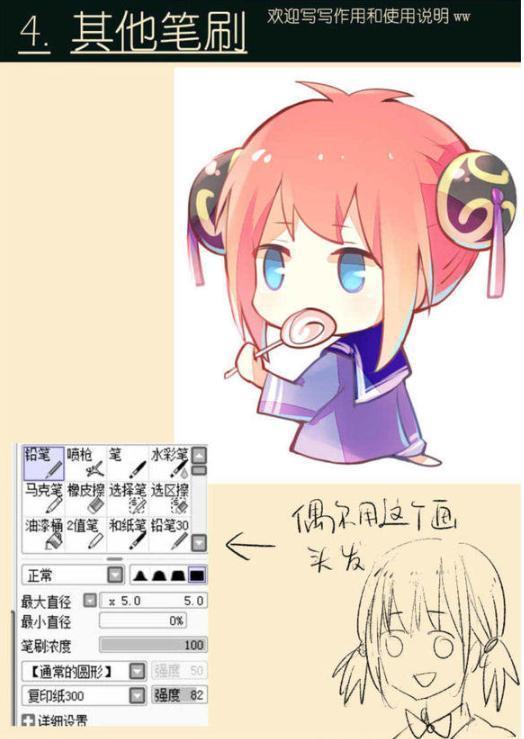 sai的常用板绘笔刷分享!原来大佬们都是用这些笔刷的啊_腾讯新闻
