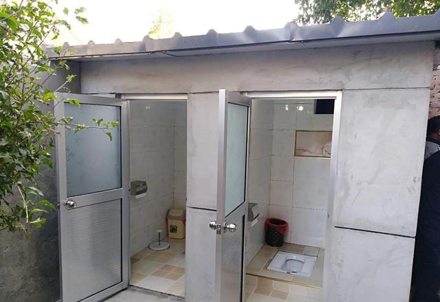 农村新式厕所外观图片