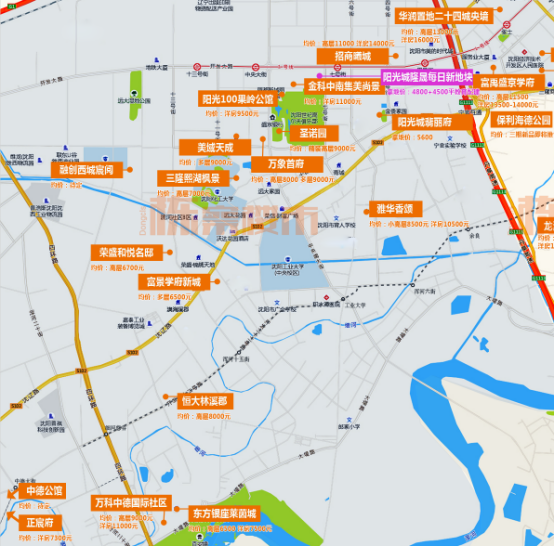 經開區新地房價將達12000 價格已向沈北正良板塊看齊