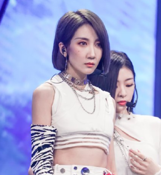 thenine女团出道金子涵落选网友无颜值担当t头t尾女团