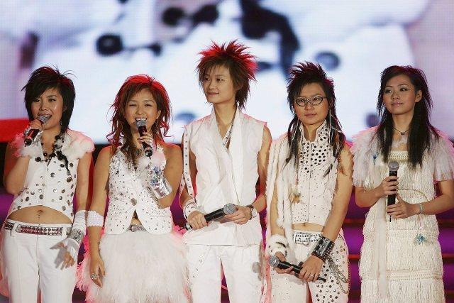 2009年快乐女声:1,江映蓉2,李霄云3,黄英4,郁可dao唯5,刘惜君.