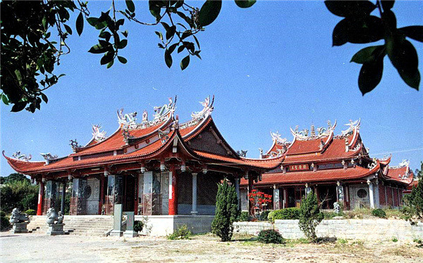 七进王府式格局的建筑威惠庙规制恢宏气势雄伟