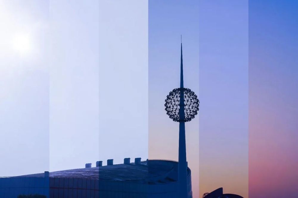 (严文耀 摄)校园中央小剧场的灯珠笔直而立仿佛在告诉往来匆匆的行人