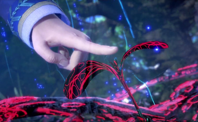 武魂也是发生蜕变,手上的蓝银草也是再次进化,原本的鬼藤倒刺消失不见