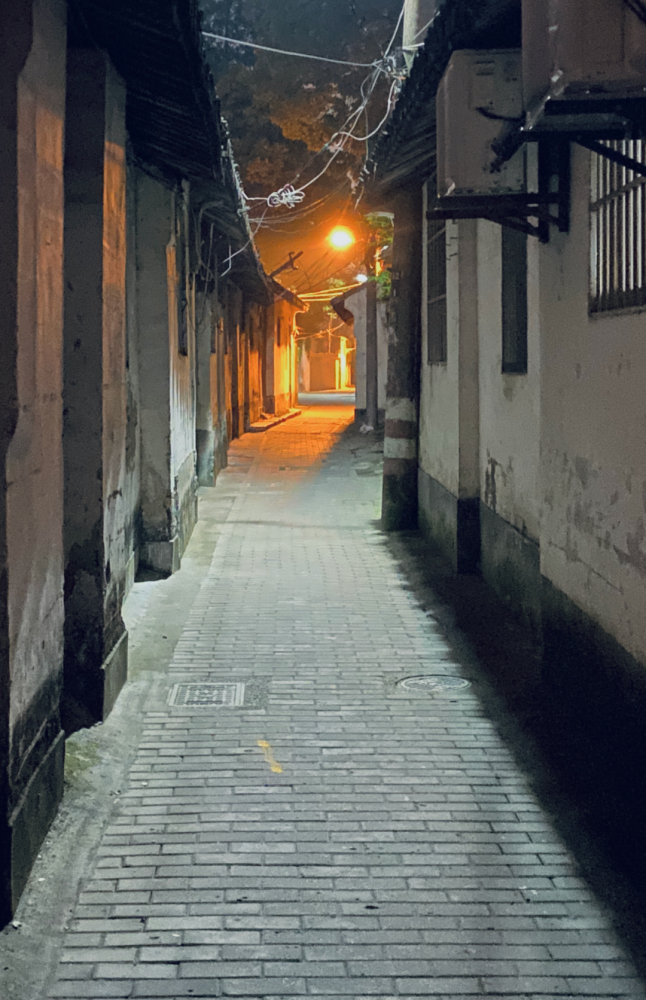 松江一条悠长悠长的小巷