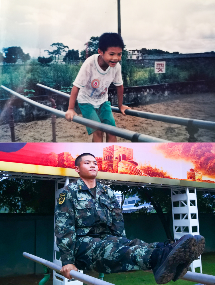 帅气又可爱兵哥兵姐的童年照曝光看谁的变化最大