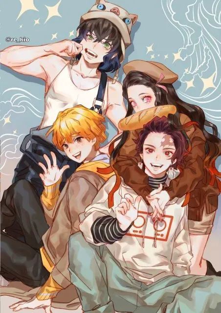 鬼灭之刃动漫壁纸专辑_腾讯新闻