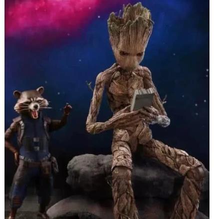 漫威:格鲁特背景庞大?6大树王齐现身,灭霸一个都惹不起!