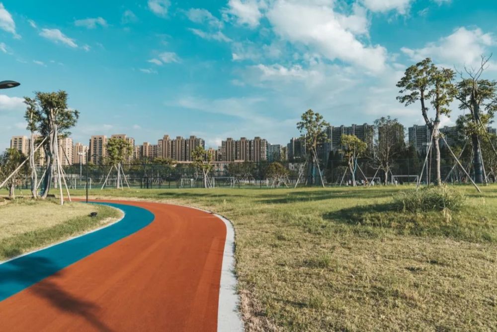 临平绝美体育公园你去打卡了吗